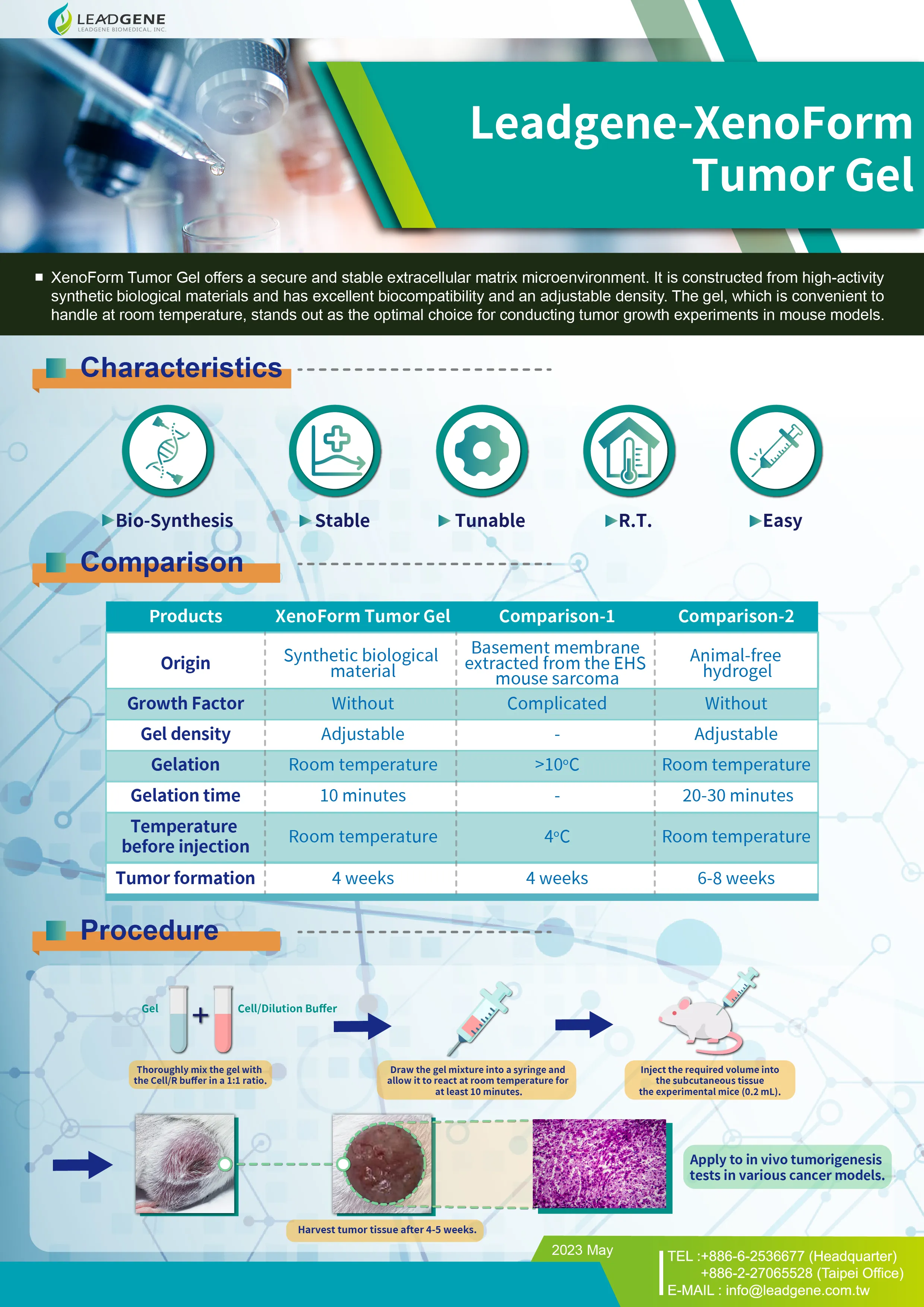 XenoForm Tumor Gel